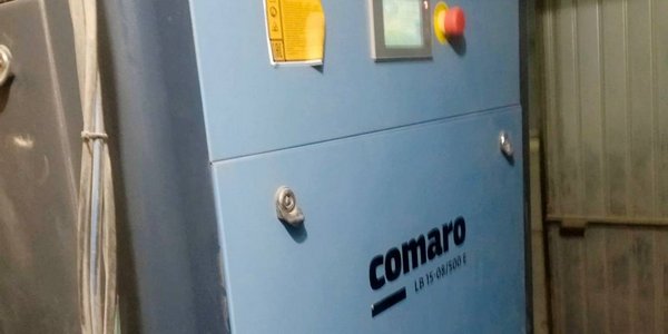 Проведение технического обслуживания винтового компрессора Comaro LB 15