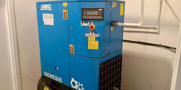Техническое обслуживание винтового компрессора ABAC GENESIS