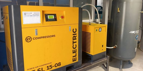 Техническое обслуживание винтового компрессора ET SL 15-08