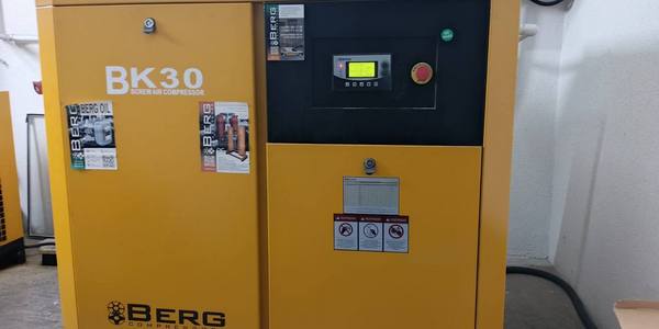 Техническое обслуживание винтового компрессора BERG ВК30