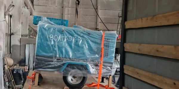 Поставка дизельного компрессора DLCY-12/12F-C на шасси